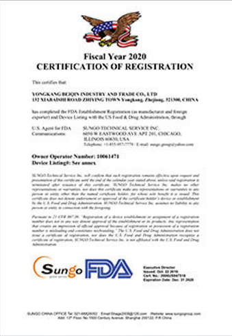 FDA Registration for Amazon